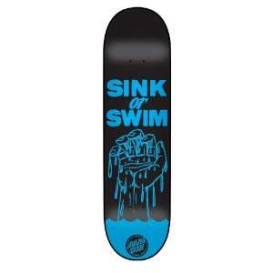 Santa Cruz Skate Deck Sink or Swim Straight 8 Salba Cruz 31.6 Inch x 8 