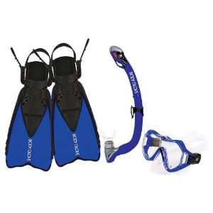  Body Glove Jr. Cirrus Pro Fins Set Snorkel Mask Sports 