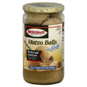  Manischewitz, Soup Matzo Ball Broth Lsalt, 24 OZ (Pack of 