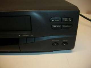 Philips VCR VHS Video Recorder PLAYER VRU242 w/remote  