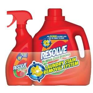 Resolve In Wash Stain Remover System, Pretreat plus Inwash 