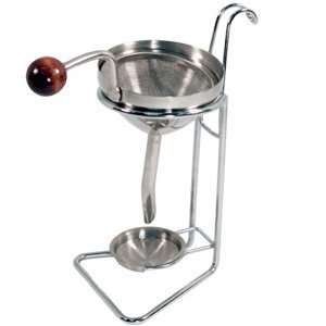  Pampered Grape Stainless Steel Wine Funnel w/ Stand 