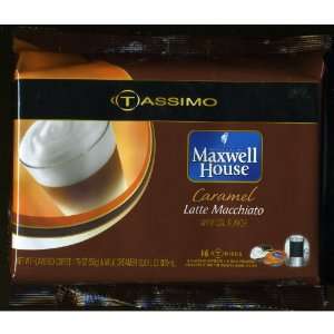 Maxwell House Caramel Latte Macchiato T Discs  Grocery 