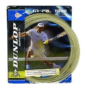  Dunlop M   Fil Tour 16g Tennis String (Natural)   1 set 