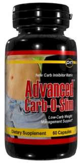 1x Advanced Carb O Slim White Kidney Bean Extract  