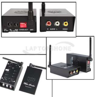   CH Wireless Audio Video AV transmitter receiver Sender Kit  