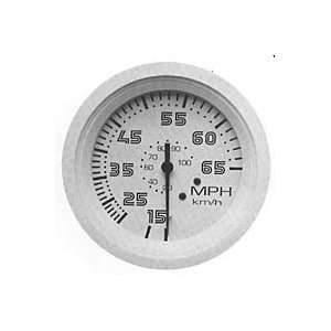  Teleflex Marine Black Euro Speedometer Kit 0 65 MPH 