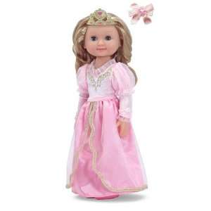   Celeste Doll with Pink Dress & Tiara + Free Hair Bow Toys & Games