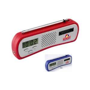 AM/FM counter top radio with built in alarm clock and countdown timer 