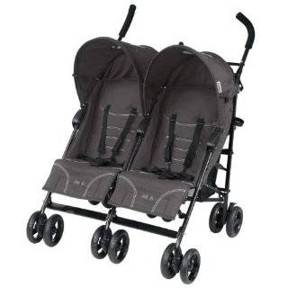 Mia Moda Facile Twin Stroller, Carbon