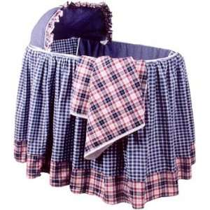    Hoohobbers Bassinet & Bedding Cover Skirt Set  China Doll: Baby