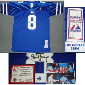    Steve Young Signed LA Express USFL Jersey: Sports & Outdoors