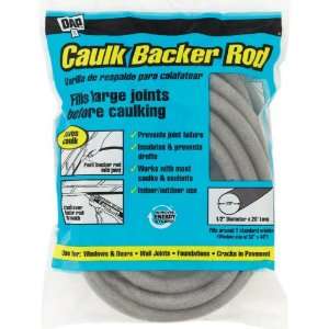  12 Pack Dap 09115 20 x 1/2 Caulk Backer Rod   Gray