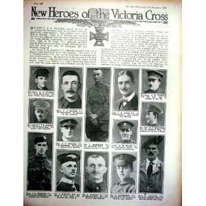 World War 1 Victoria Cross Turner Pollock Harvey Wyatt:  